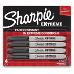 4 Sharpie Extreme Fine Tip Permanent Markers
