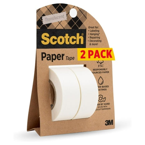 2-Rolls Scotch Paper Tape