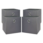 4 Collapsible Fabric Cube Storage Bins