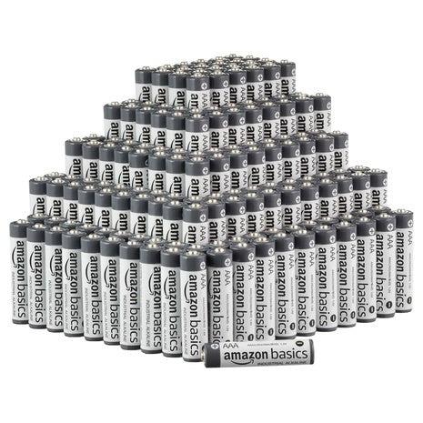 250 Amazon Basics AAA Alkaline Batteries