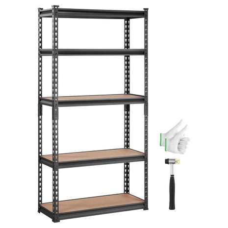 5-Tier Heavy Duty Storage Shelving Unit