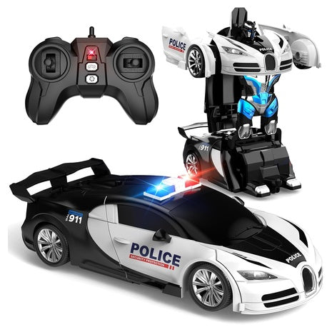 Remote Control Transforming Robot Car