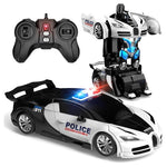 Remote Control Transforming Robot Car