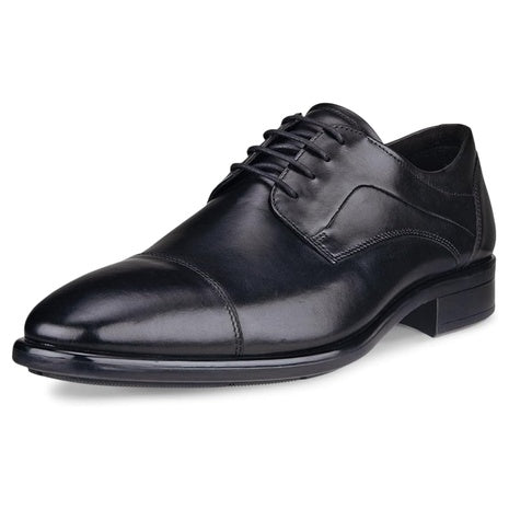 ECCO Mens Citytray Cap Toe Tie Oxfords