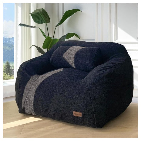 Giant Bean Bag Chair with Pillow (6 Colors)