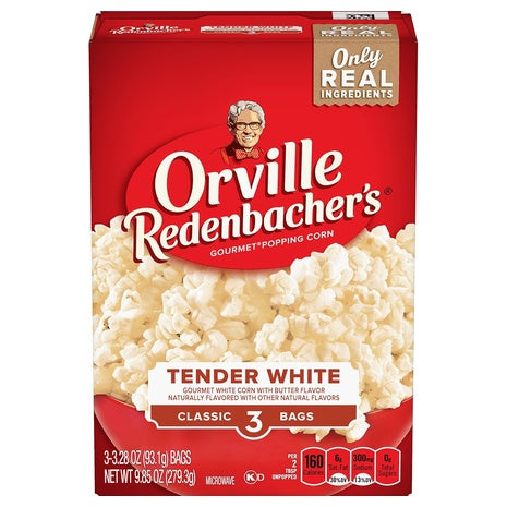 36 Bags of Orville Redenbacher’s White Microwave Popcorn (OK-D)