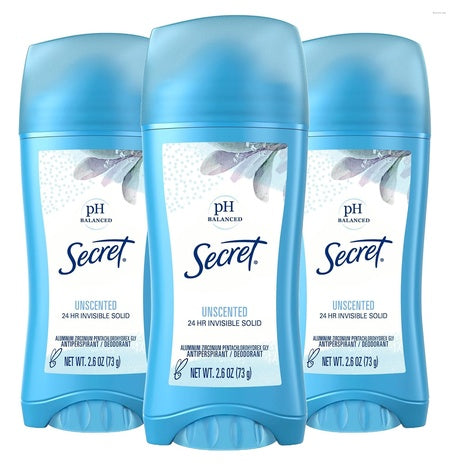 3 Secret Deodorant Sticks
