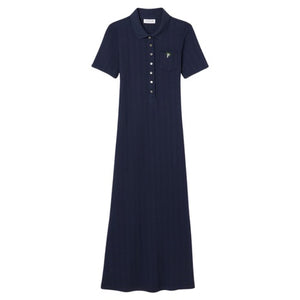 Lacoste Women's Slim Fit Pointelle Polo Dress