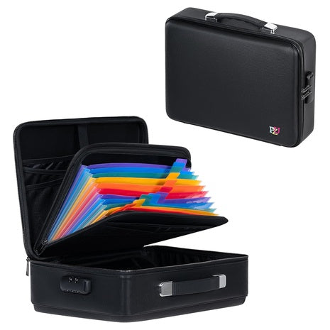 Fireproof & Waterproof Document Safe Box with Lock