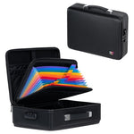 Fireproof & Waterproof Document Safe Box with Lock