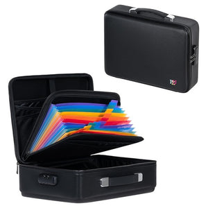 Fireproof & Waterproof Document Safe Box with Lock