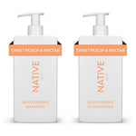 Native Peach & Nectar Shampoo & Conditioner Set