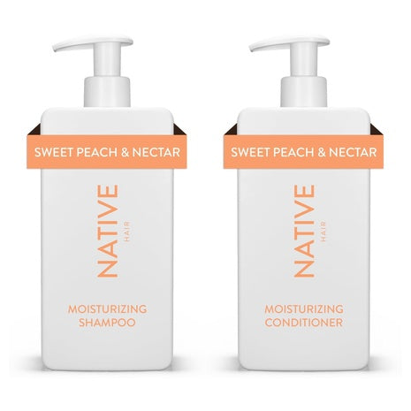 Native Peach & Nectar Shampoo & Conditioner Set
