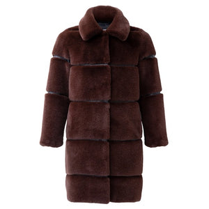 Faux Mink Coat