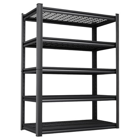 5-Tier Heavy-Duty Adjustable Garage Metal Shelving Unit