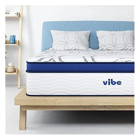 Vibe Quilted 12" California King Gel Memory Foam Mattress