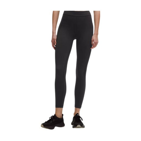 25" Legging in Black Flocked