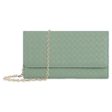 Women's Crossbody Bag With Chain & Card Slots