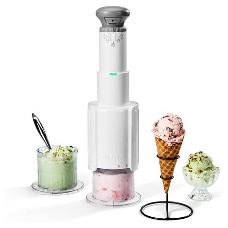 Cuisinart Fast Freeze Ice Cream Maker with 2 Mixing Cups & Lids