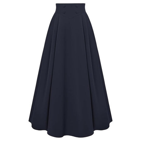 Women's Maxi High Waisted A Line Skirt