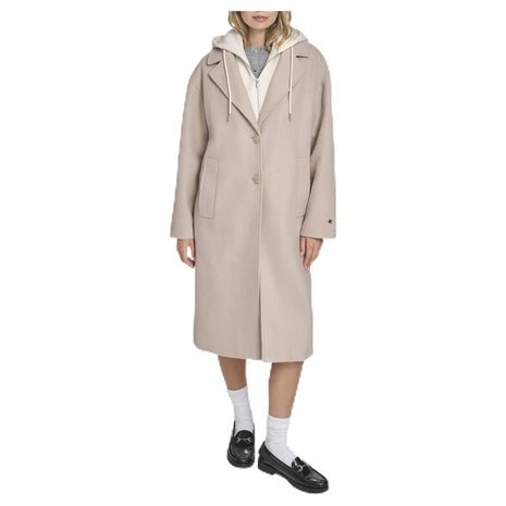 Champion Women's Long Top Coat With Removable Jersey Bib