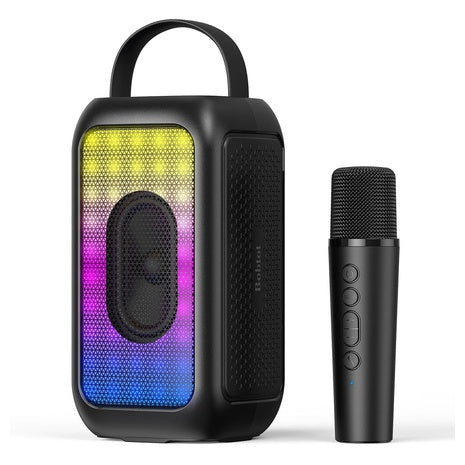 40W Portable Bluetooth Karaoke Speaker with Microphone (3 Colors)
