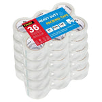 36-Pack Heavy Duty Clear Packing Tape