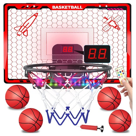Mini Indoor Basketball Hoop with Scoreboard