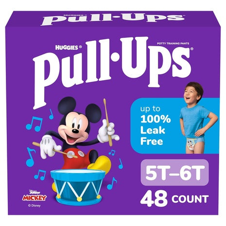 ‌48-Pack 5T-6T Boys Pull-Ups