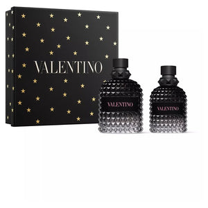 2-Piece Valentino Men's Born in Roma Uomo Eau de Toilette Cologne Gift Set
