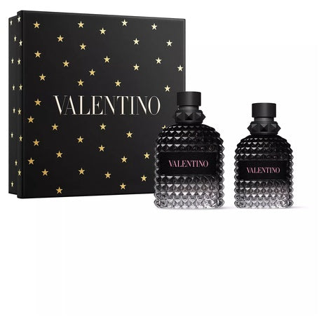 2-Piece Valentino Men's Born in Roma Uomo Eau de Toilette Cologne Gift Set
