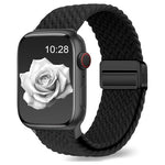Evie Bank Braided Nylon Sport Band For Apple Watch W/ Magnetic Clasp (Various)
