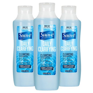 3-Pack Suave Clarifying Shampoo