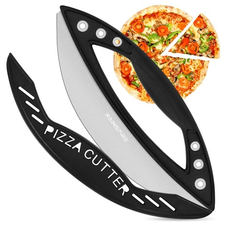 12" Pizza Cutter Rocker With Cover