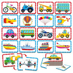 48 Toddler Matching Puzzle (Animal, Color/Number, Vehicle)