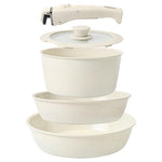 5 Piece Nonstick Ceramic Pots and Pans Set