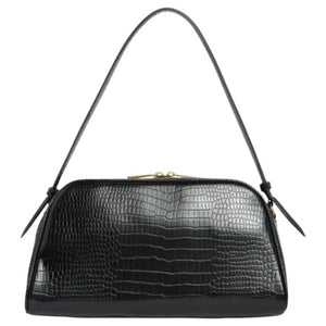 BCBG Croc-Embossed Top Handle Bag