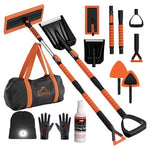 55″ Extendable Snow Brush & Ice Scraper Winter Car Kit