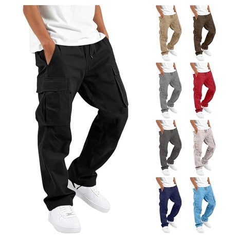 Rkwins Boys Cargo School Uniform Chino Straight Leg Joggers