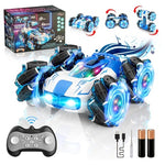 All Terrain Remote Control 4WD Stunt Car with 360° Rotating Drift