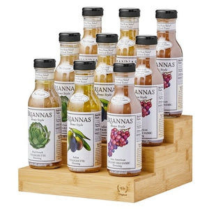 3-Tier Bamboo Riser Organizer