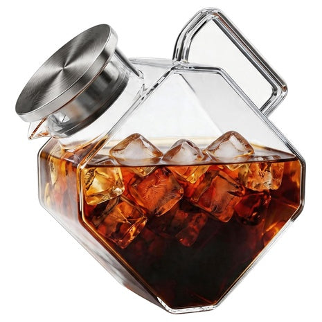 Glass Water Pitcher With Strainer (54oz)