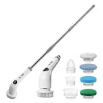 Rechargeable Electric Spin Scrubber with 7 Brushes