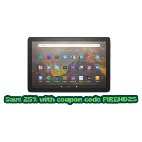 Amazon Fire HD 32GB Wi-Fi Tablet With Lockscreen Ads [Like New]