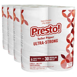 Amazon Business: 24 Family Mega Rolls (=120 Reg) Presto! Ultra Toilet Paper