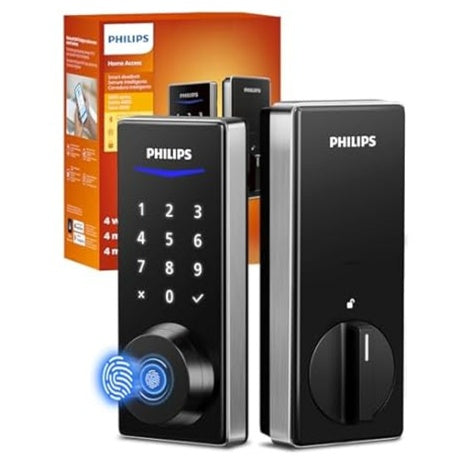 Philips DDL240X-1HB Wi-Fi Keyless Entry Door Lock W/App Control