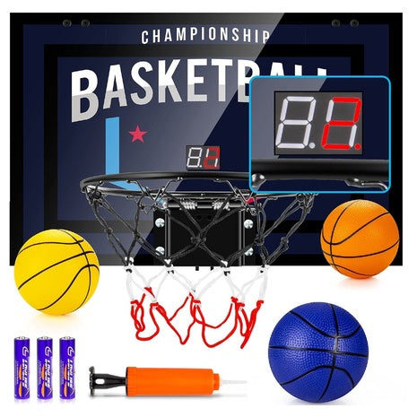 Basketball Hoop with Electronic Scoreboard