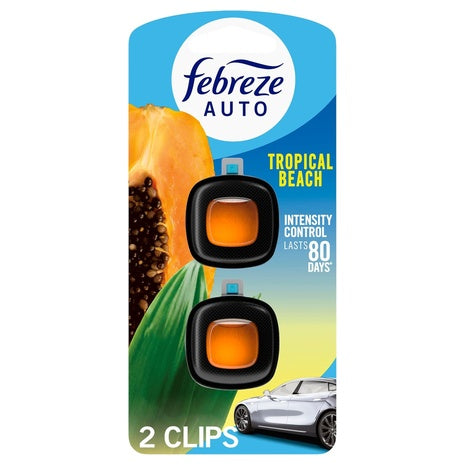 2-Count Febreze Odor-Fighting Auto Car Air Freshener