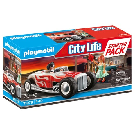 Playmobil Starter Pack Hot Rod
