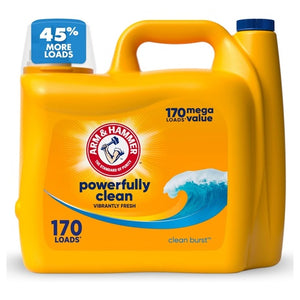 170 Loads of Arm & Hammer Liquid Laundry Detergent